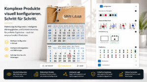 Komplexe Produkte visuell konfigurieren. Schritt für Schritt.