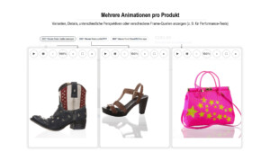 Mehrfache Animation pro Produkt